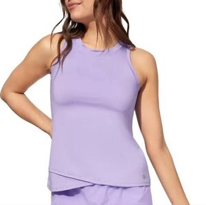 EleVen By Venus Williams Wrapped Tank Top Liquid Lilac